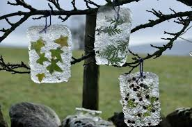 Ice art, outdoor learning